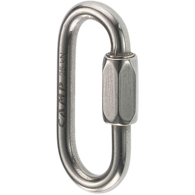 CAMP Oval Mini Link Stainless snabbkoppling