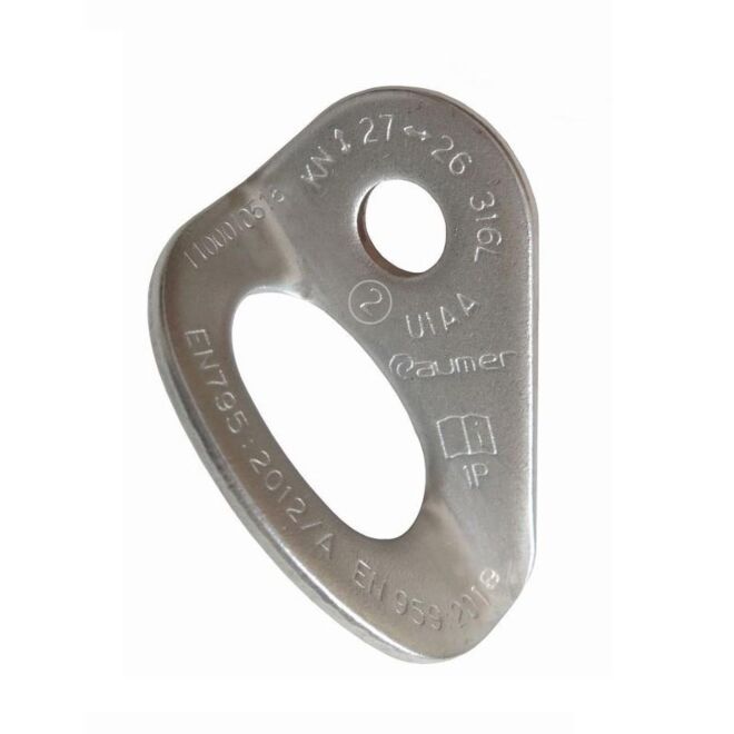 Raumer Rock inox Ø10 mm placchetta inox