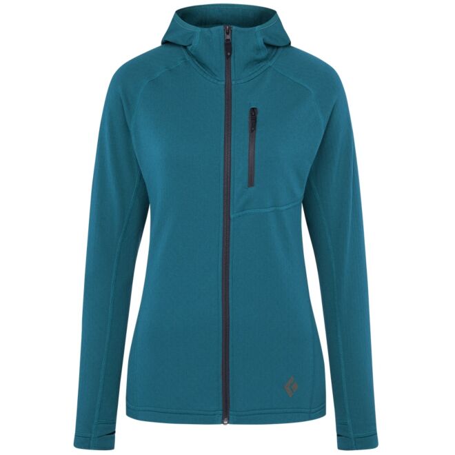 BD Black Diamond W Coefficient Fleece Hoody Women teknisk fleece dam