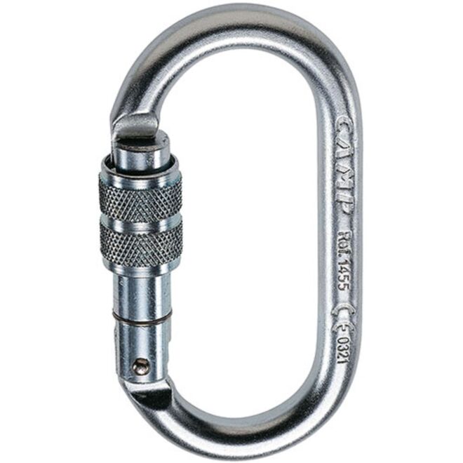 CAMP Oval Pro Lock karbinhake för arbete på höjd
