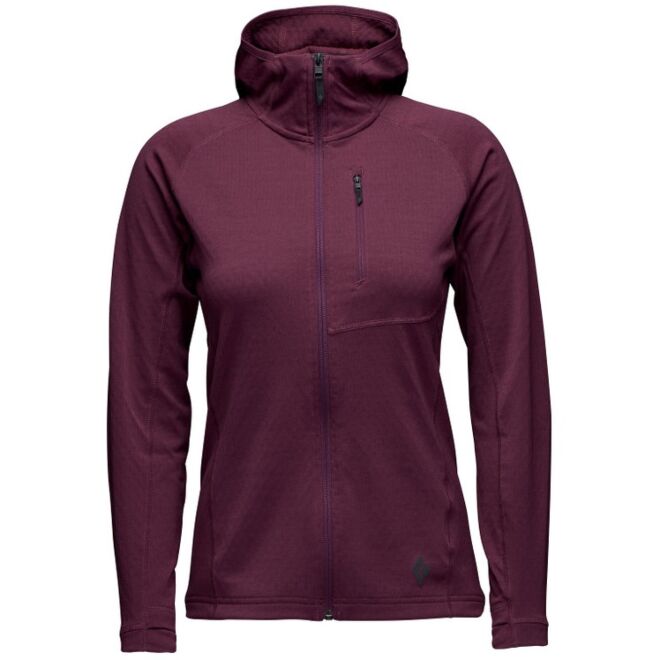 BD Black Diamond W Coefficient Fleece Hoody Women teknisk fleece dam