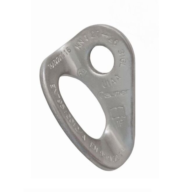 Raumer Placchetta inox Rock Ø12 platta version Marina