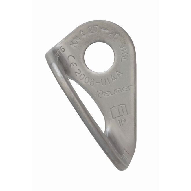 Raumer Rock inox Ø12 mm placchetta inox