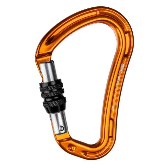 Grivel Wide K18N karbin med skruvlås