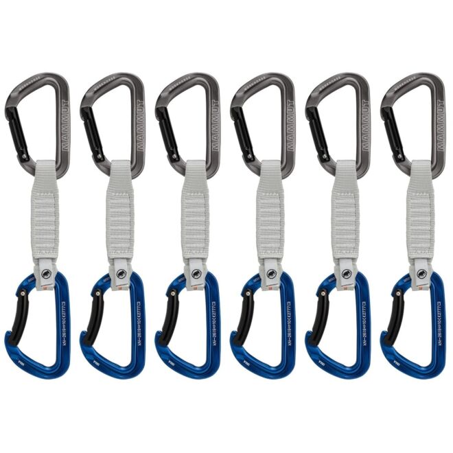 Mammut Workhorse Keylock 6-Pack Quickdraws klätterkarbinhakar