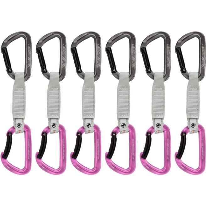 Mammut Workhorse Keylock 6-Pack Quickdraws klätterkarbinhakar