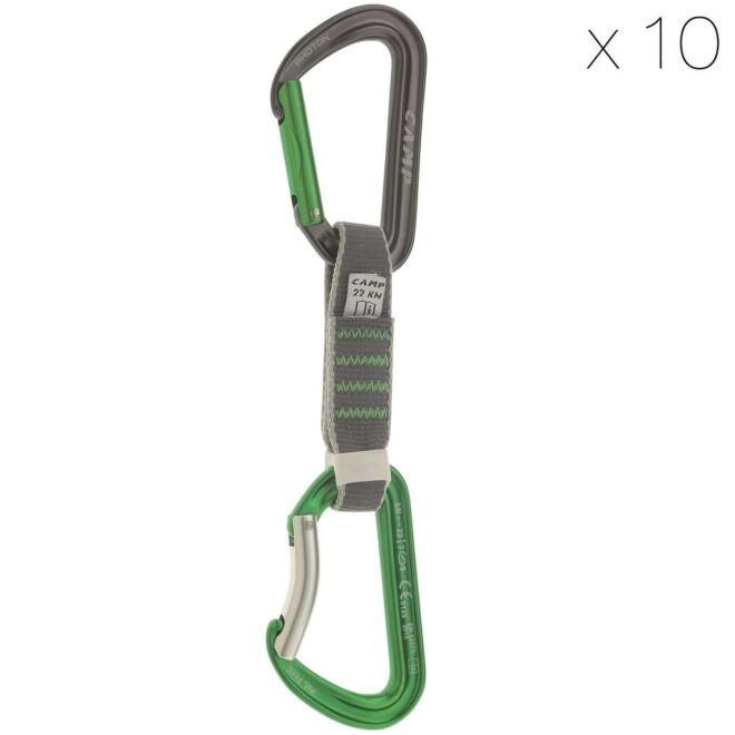 CAMP Photon Express KS 10-Pack klätterkarbinhakar