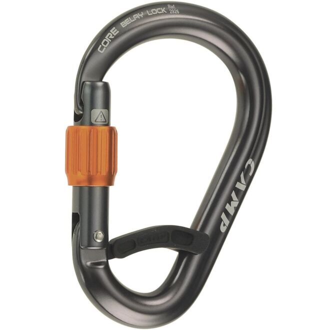 CAMP Core Belay Lock karbinhake med lås för klättring