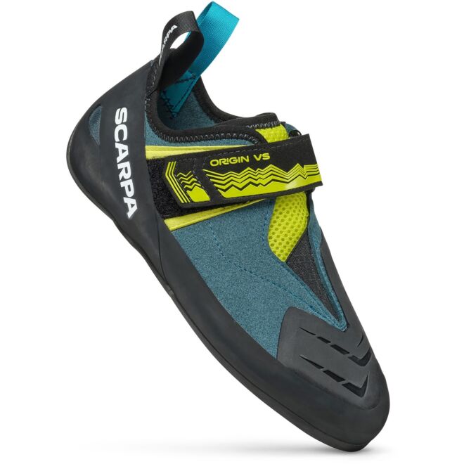 SCARPA Origin VS Petrol-Lime klätterskor