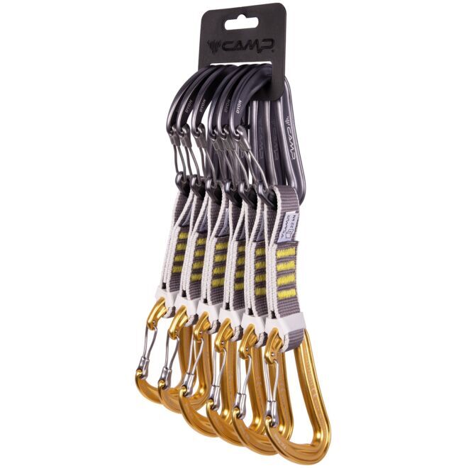 CAMP Set 6 Dyon Express KS 6 pack klätterkarbinhakar