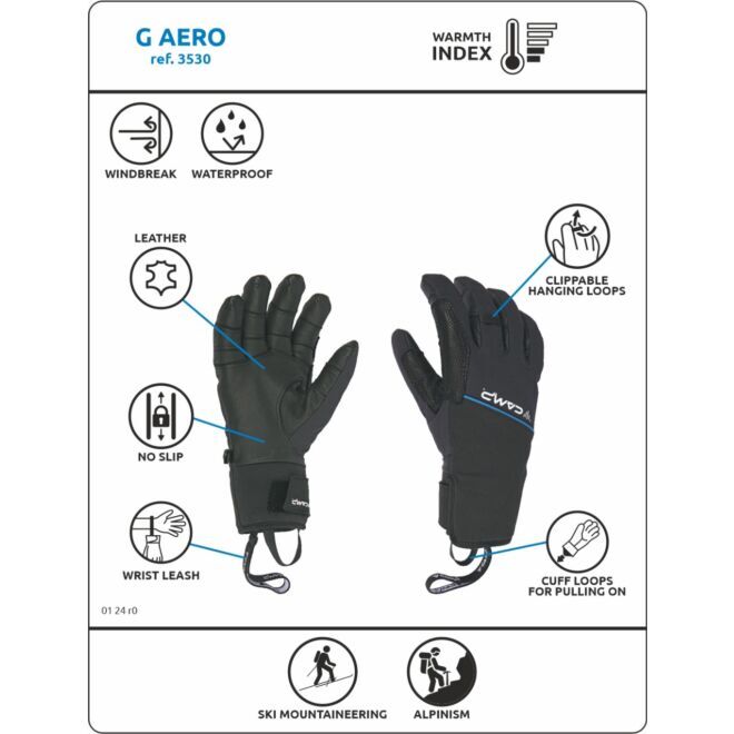 CAMP G Aero handskar alpinism
