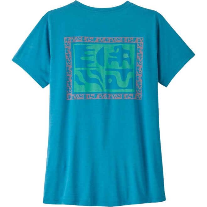 Patagonia W's Cap Cool Daily Shirt - Mother Rays t-shirt dam