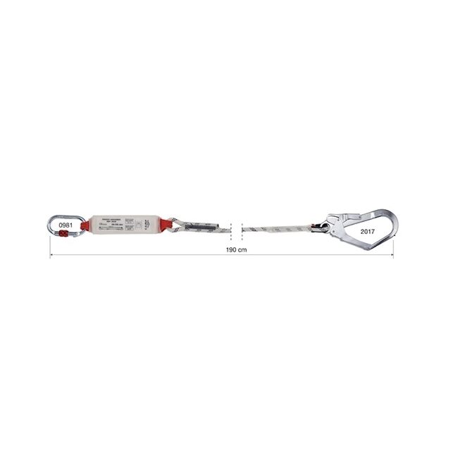 CAMP Shock Absorber Rope Single arbetslina för arbete på höjd