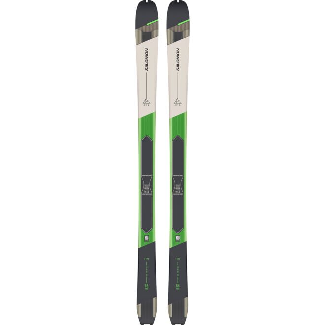 Salomon MTN 86 PRO 86mm skidor + skidalpinsfästen