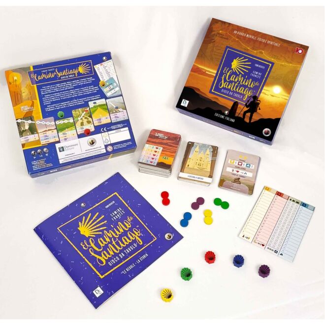 Dominioni Editore El Camino de Santiago – brädspel
