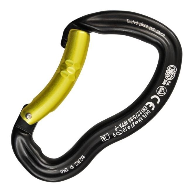 Kong Ergo Bent Gate klätterkarbin