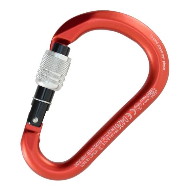 Kong HMS Classic Alu Screw klätterkarbin
