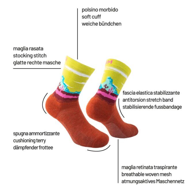 Calze GM Reactive Desert trekking socks