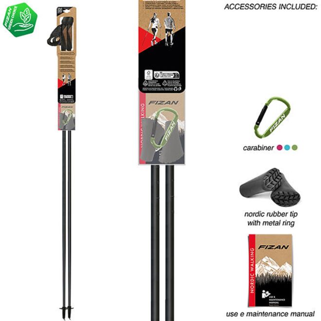 Fizan Tekno nordic walking-stavar