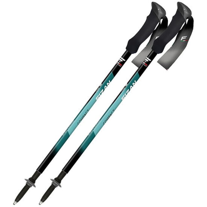 Fizan Compact trekkingstavar par
