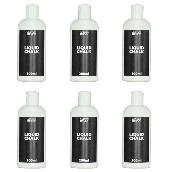 Golden Rock Liquid Chalk 200 ml flytande magnesit 6-pack