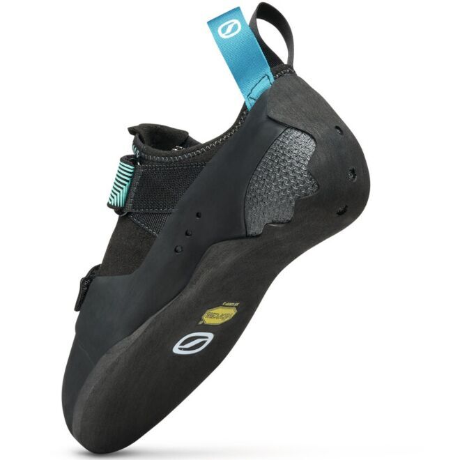 SCARPA Quantix SF WMN Black/Aqua klätterskor dam