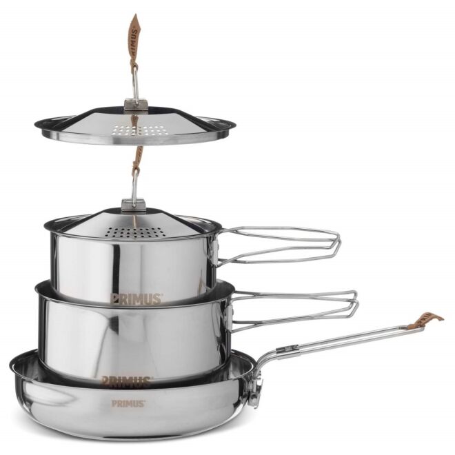Primus CampFire Cookset S/S - liten uppsättning campinggrytor