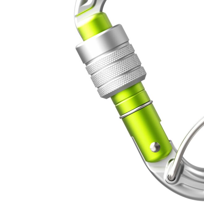 Edelrid HMS Strike Screw FG II klätterkarbin