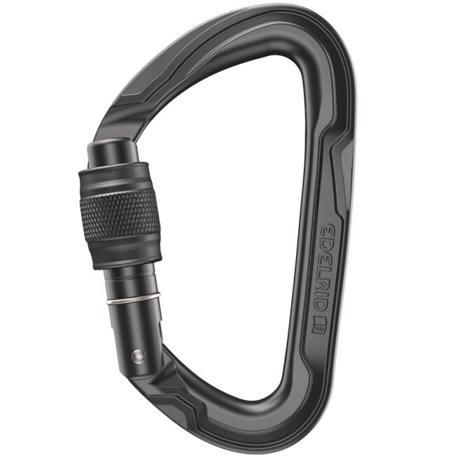 Edelrid Pure Screw låsbar karbinhake