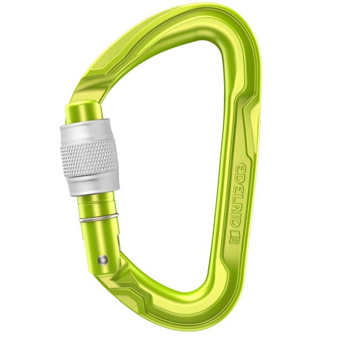 Edelrid Pure Screw låsbar karbinhake