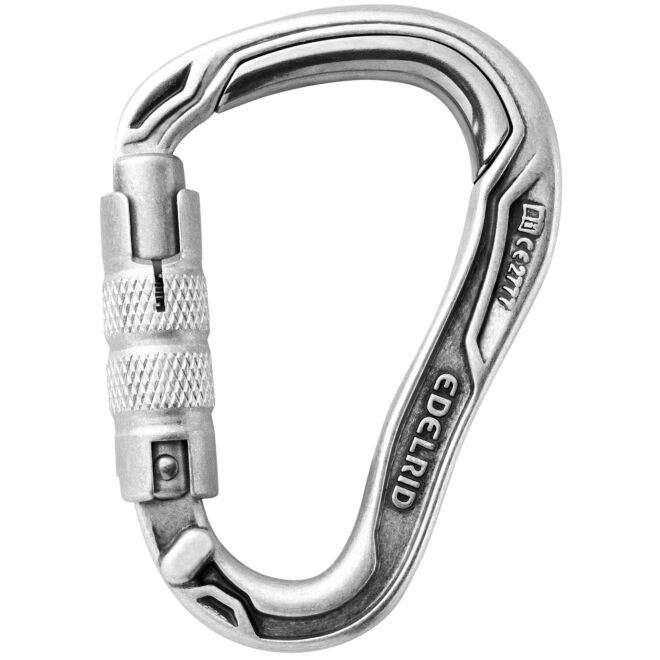Edelrid HMS Bulletproof Triple karbinhake med tre rörelser för klättring