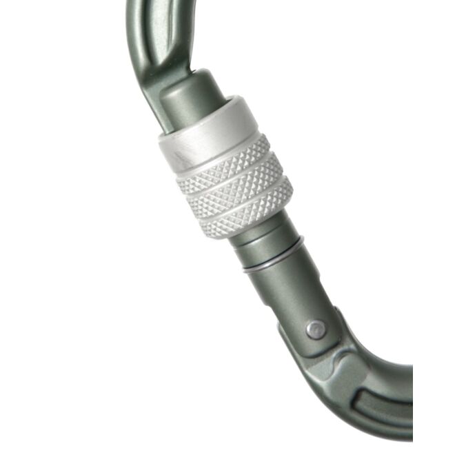 Edelrid HMS Magnum Screw II karbinhake med lås för klättring