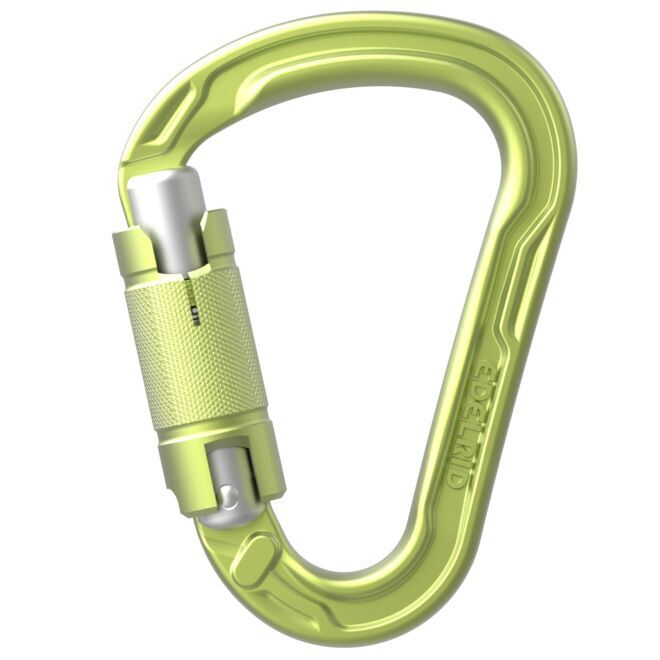 Edelrid HMS Strike Twist automatisk karbinhake med två rörelser klättring