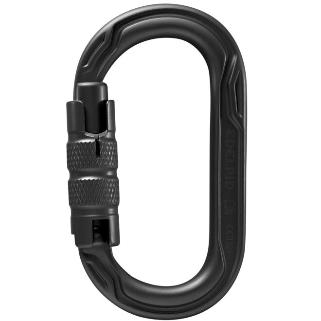 Edelrid Oval Power 2500 Triple II treläges karbinhake klättring