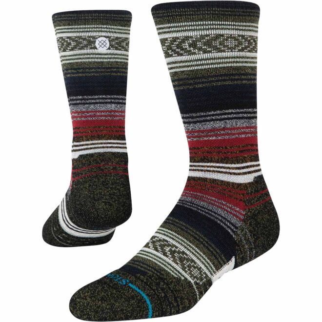 Stance Mid Wool Crew strumpor trekking