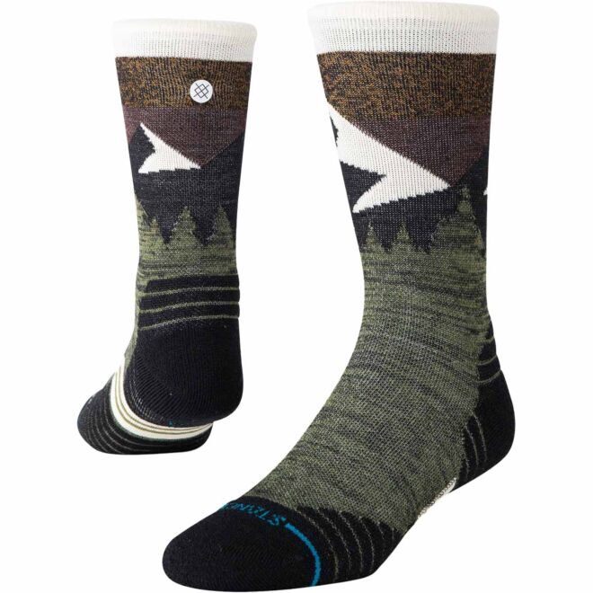 Stance Mid Wool Crew strumpor trekking