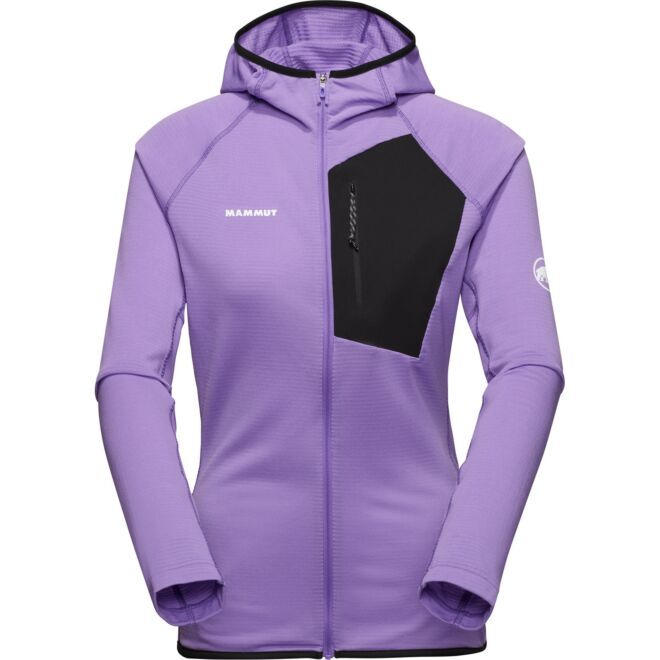 Mammut Aenergy Light ML Hooded Jacket women teknisk fleece dam