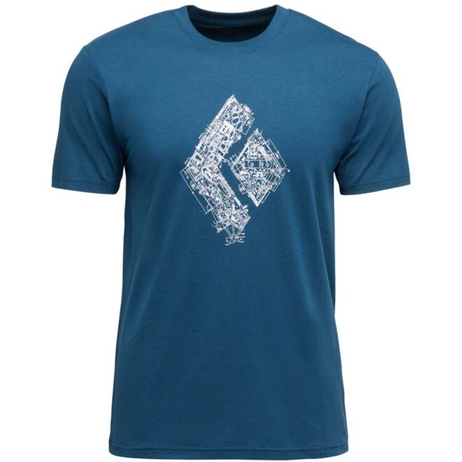Black Diamond Engineered Diamond t-shirt herr