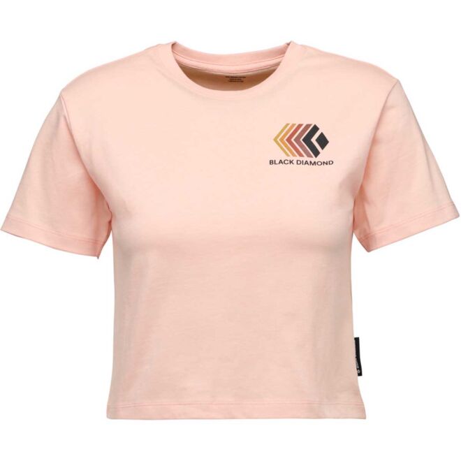 BD Black Diamond W Faded Crop Tee t-shirt dam