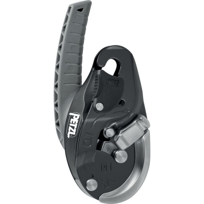 Petzl I'D Evac självblockerande nedstigningsapparat med panikfunktion för evakueringar på förankring