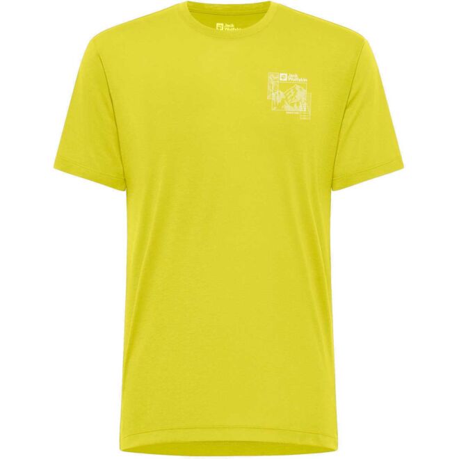 Jack Wolfskin Vonnan Graphic T M herrtröja