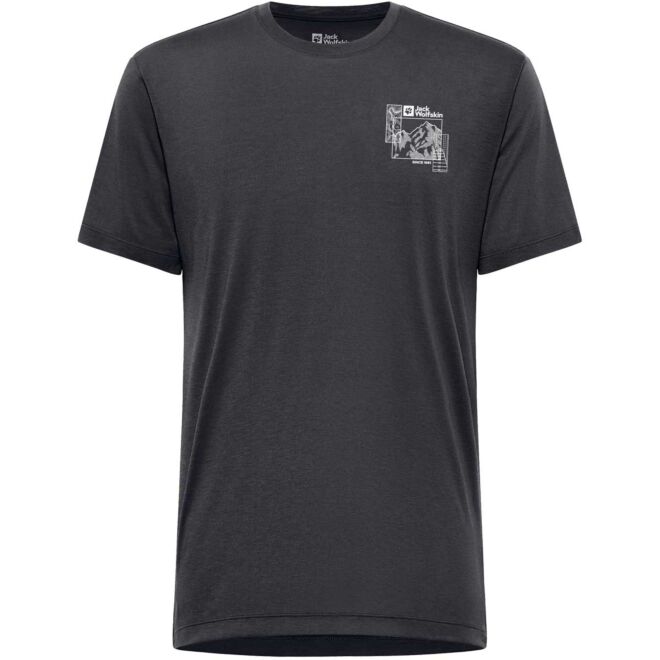Jack Wolfskin Vonnan Graphic T M herrtröja
