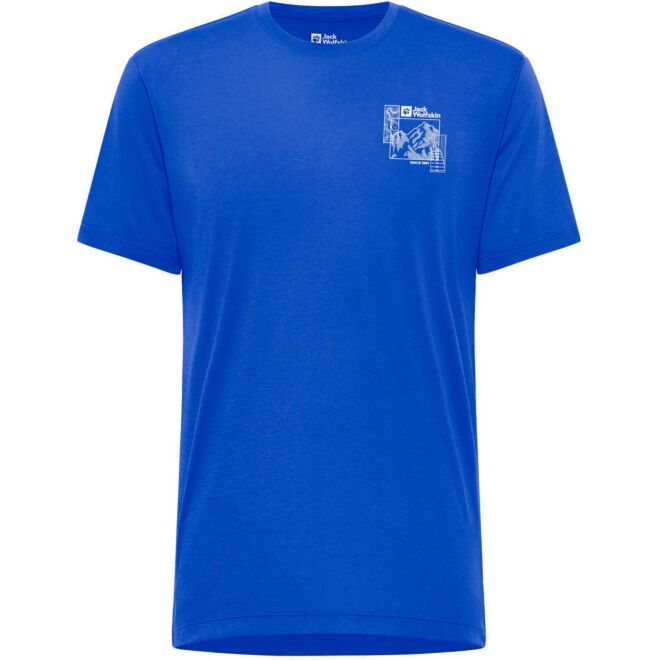 Jack Wolfskin Vonnan Graphic T M herrtröja