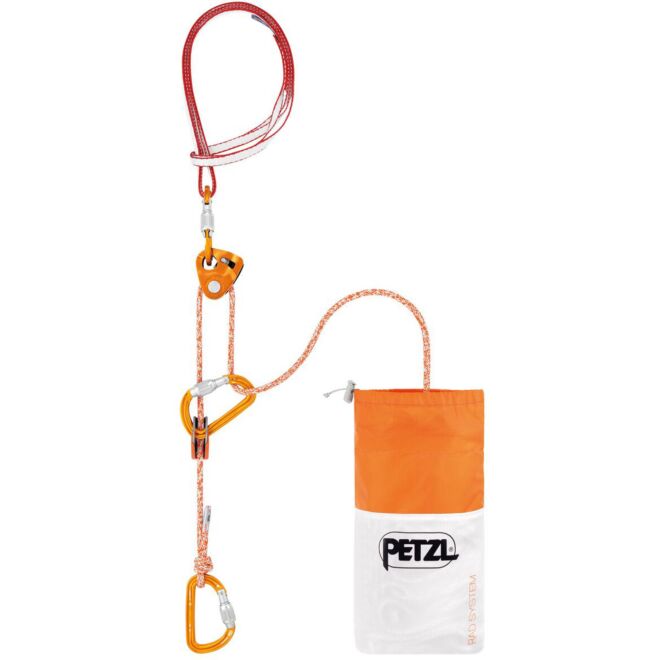 Petzl Rad System komplett kit för räddning på glaciär