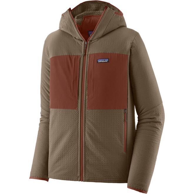Patagonia M's R2 TechFace Hoody herr pile teknisk för män