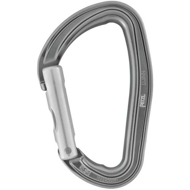 Petzl Djinn klätterkarbin med rak grind