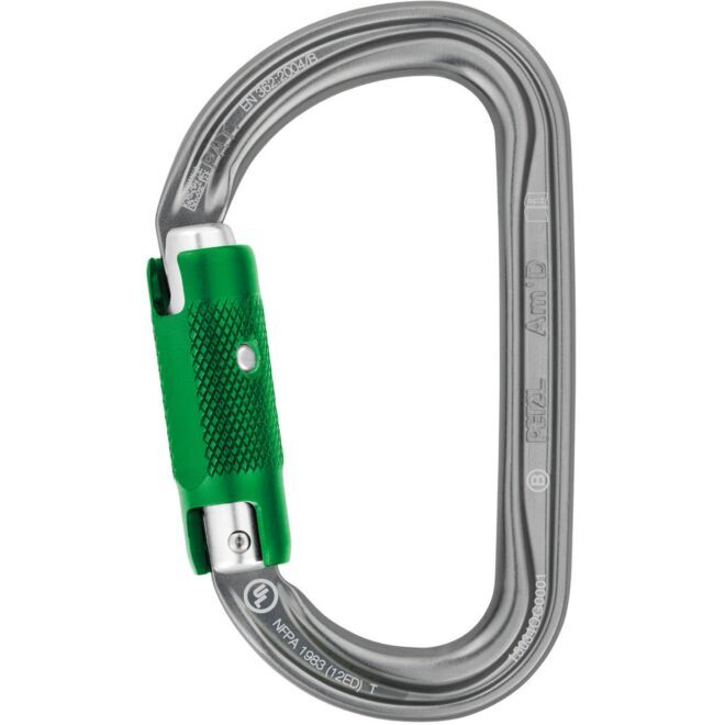 Petzl Am'd Pin-Lock låsbar karbinhake