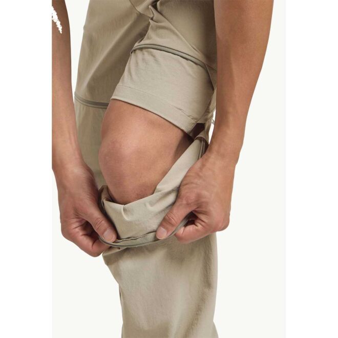 Jack Wolfskin Hikeout Zip Off Pants M herrbyxor