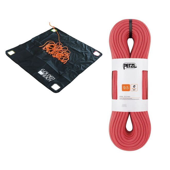 Oliunìd Kit Arial 9.5 mm + Golden Rock Rope Tarp