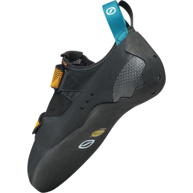 SCARPA Quantix SF Black/Bright Orange klätterskor